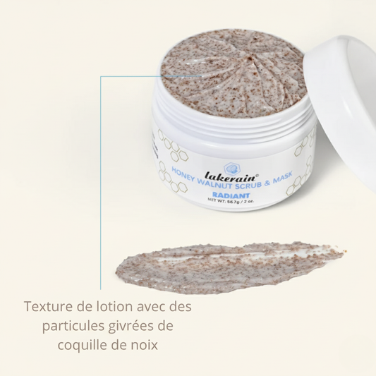 Soin Coréen Miel Noix – Gommage & Masque
