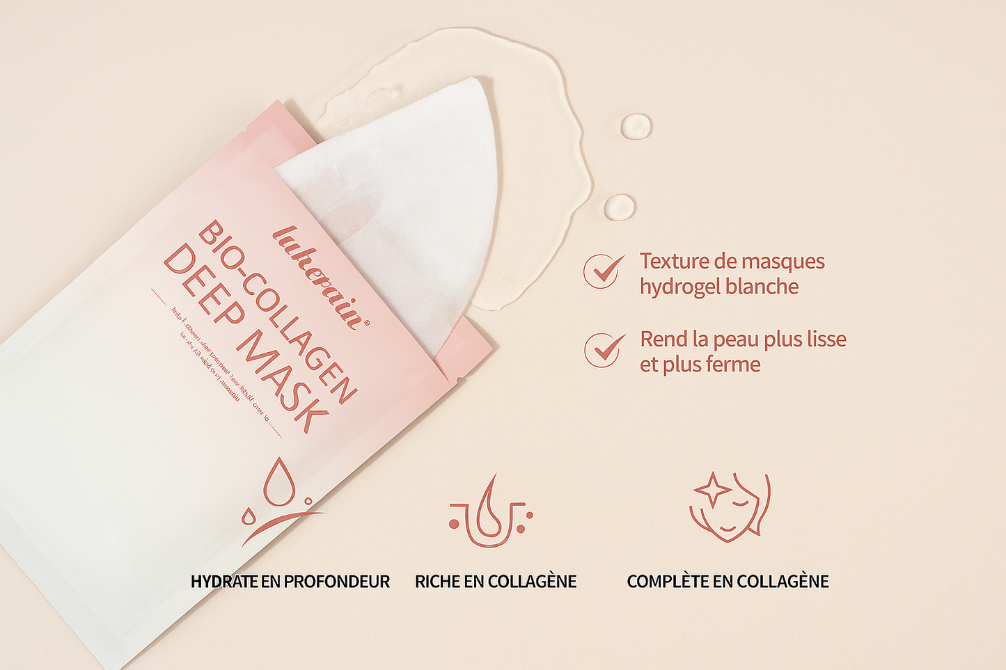 Masque Visage de Nuit Au Collagène