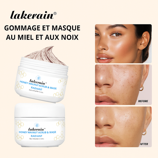 Soin Coréen Miel Noix – Gommage & Masque