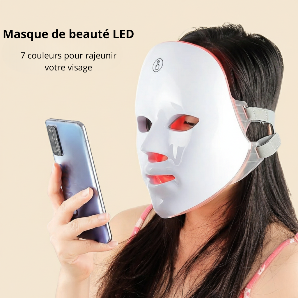 Masque LED Anti-Âge – Raffermit & Rajeunit