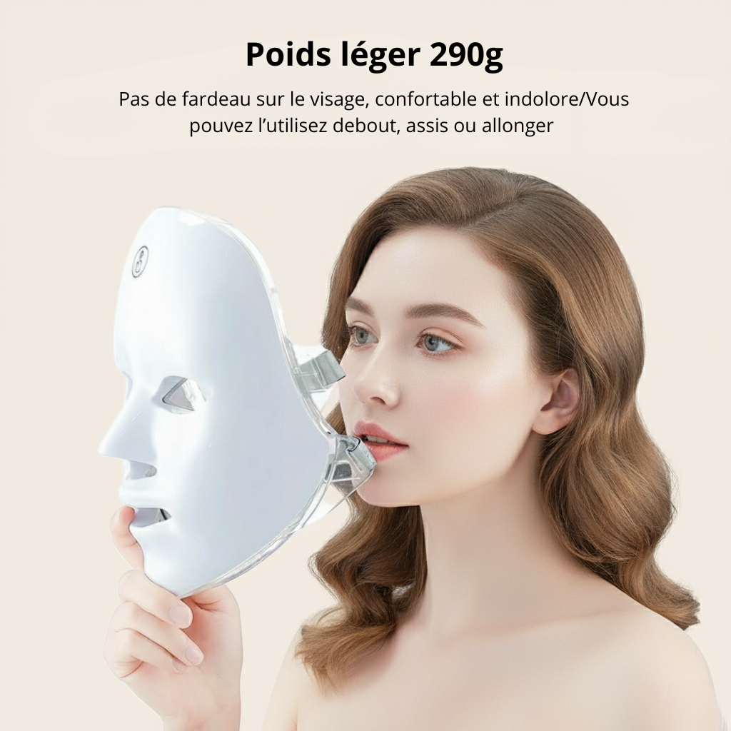 Masque LED Anti-Âge – Raffermit & Rajeunit